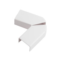 Угол розетка Legrand плоский переменный для мини-плинтусов DLPlus 20x12,5 белый 030223