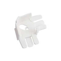 Угол розетка Legrand плоский переменный для мини-плинтусов DLPlus 20x12,5 белый 030223