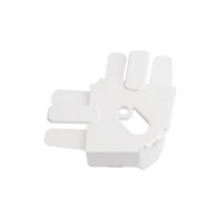 Угол розетка Legrand плоский переменный для мини-плинтусов DLPlus 20x12,5 белый 030223