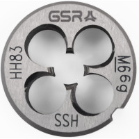 Плашка круглая GSR M6 DIN EN 22568 B HSS M6 B00402190
