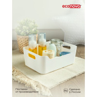 Универсальная корзинка Econova SCANDI 27x19x10,5 см, 4,6 л белый 434200816 43420081622