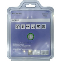 Алмазный гибкий шлиф. гальванический круг "Черепашка" Hilberg 100 мм № 200 560200