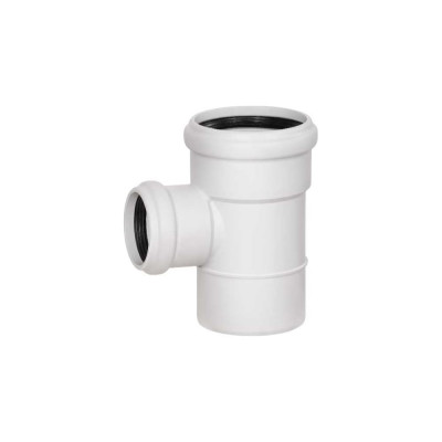 Тройник бесшумной канализации Ostendorf Skolan Safe 90х58 мм. 87 градусов, SKEA 334420