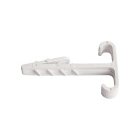 Дюбель-кронштейн для крепления кабельной продукции Farton 2x12КФ, 100 шт. 500005