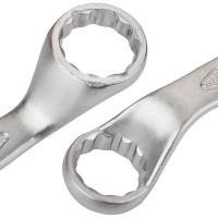 Набор ключей накидных отогнутых Forsage на 75грд. 12пр., на полотне F-5118P(51036)