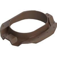 Кровельный аэратор Татполимер ТР-88/C коричневый 32172