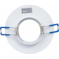 Встраиваемый алюминиевый светильник ЭРА KL83 WH MR16/GU5.3 белый Б0054344