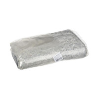 Тряпка для пола ООО Комус нетканое регенерированное прошивное полотно, серое, 80x90 см, 5 шт в уп 900397