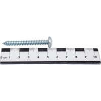 Шуруп с полукруглой головкой КРЕП-КОМП DIN 7981 6,3x50 10 шт. шп6350мф