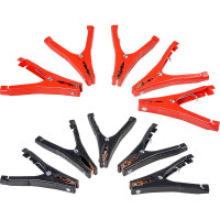 Зажимы (крокодилы) для пусковых проводов Airline L 400А, 14х10,5 см, 10 штук SA400P10