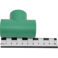 Тройник Banninger полипропиленовый, зеленый, 25 мм 7511079011