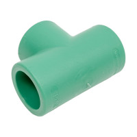 Тройник Banninger полипропиленовый, зеленый, 25 мм 7511079011