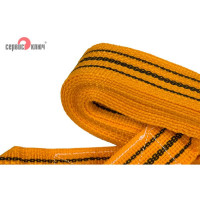 Ленточный трос 6 т в пакете 2 крюка СЕРВИС КЛЮЧ 73706