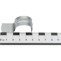 Металлическая однолапковая скоба GNG СМО 25-26 б/о, цинк, 100 шт. GNSMO2526