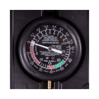 Вакуумметр AFFIX от -1 до 1 бар, комплект адаптеров, кейс, 5 предметов AF12030003C