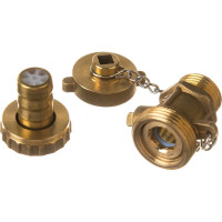 Шаровой кран EUROS дренажный с пробкой 1/2" НР Арт.:EU.ST1058035 12