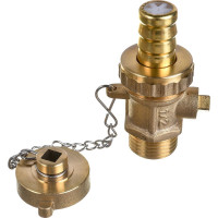 Шаровой кран EUROS дренажный с пробкой 1/2" НР Арт.:EU.ST1058035 12