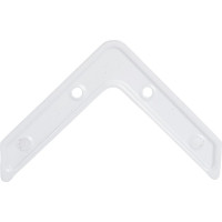 Угольник СКОБЯНОЙ УГ75-2 белый, 4 шт. 008960