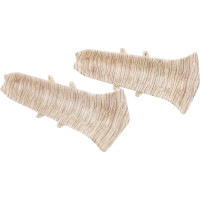 Внутренний угол для плинтуса IDEAL Классик 70 мм, 229 дуб латте К-П70-В-Ф2 229 дуб ЛАТ