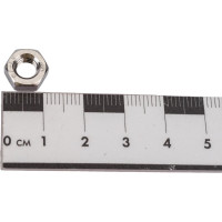 Шестигранная гайка ВИРТУОЗ M6, DIN 934, нержавеющая сталь А2, 8 шт. 35985