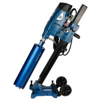 Установка для алмазного бурения KEOS KS-250 Aset (двигатель + стойка c регулировкой) KS-250ASET