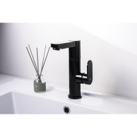 Смеситель для раковины Ekko черный E1083-8