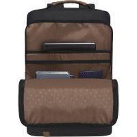 Рюкзак Torber VECTOR с отделением для ноутбука 15.6", черный, нейлон, 42x30x13 см T9869-BLK
