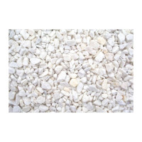 Мраморная крошка БСТ-МИНЕРАЛС фракция 5-10 мм, белая, 25 кг STD_MSK_00014