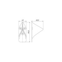 Снегорассекатель Татполимер TP Gamma (10 шт., прозрачный) 51876