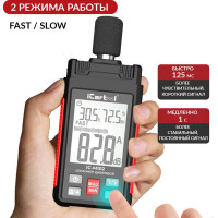 Цифровой шумомер iCarTool 30-130 дБ IC-M102