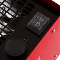 Тепловая керамическая пушка MTX SHCL-3000, квадратная, 230 В, 480 м3/ч, 1/3 кВт 96403