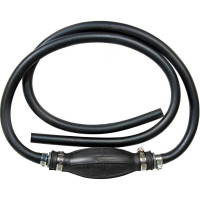 Насос для ручной перекачки топлива Airline Груша 1.5 м, с клапаном, черная AEAT202