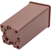 Горшок для рассады Ангора 2 л, 11x11x21.5 см, терракотовый А5502тр