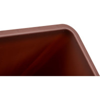 Горшок для рассады Ангора 2 л, 11x11x21.5 см, терракотовый А5502тр