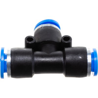 Фитинг T-образный 8 мм для пластиковых трубок Rockforce RF-SPE08(2174)