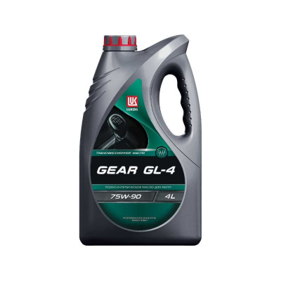 Трансмиссионное масло LUKOIL GEAR GL-4 75W-90, 4 л Лукойл 3590973