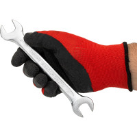 Набор рожковых ключей Forsage 10пр, 8x10,9x11,12x13,14x15,16x17,18x19,21x23,22x24,27x30,32x36мм, на полотнеF-5103P(51192)