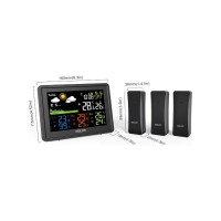 Беспроводная метеостанция BALDR B0359WST4H4PR-BLACK