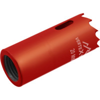 Коронка биметаллическая по металлу 20 мм vertextools 2525-20