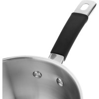 Ковш VENSAL Magique с крышкой из нержавеющей стали 1.3 л 16 см VS1521