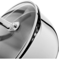 Ковш VENSAL Magique с крышкой из нержавеющей стали 1.3 л 16 см VS1521