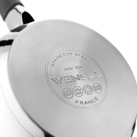 Ковш VENSAL Magique с крышкой из нержавеющей стали 1.3 л 16 см VS1521