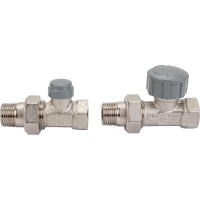 Термостатический набор для радиатора ROYAL THERMO прямой 1/2 М30x1.5 НС-1442893