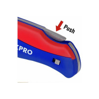 Складной быстросменный нож WORKPRO трапециевидные лезвия WP211006