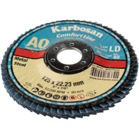 Диск лепестковый Flap 125x22 мм, Р40 Karbosan KAR-981370