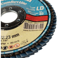 Диск лепестковый Flap 125x22 мм, Р40 Karbosan KAR-981370