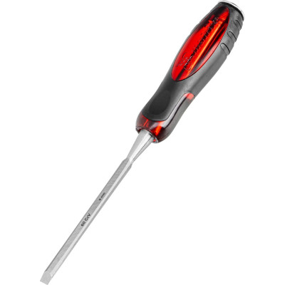 Долото-стамеска MATRIX "Тигровый глаз", 6 мм, двухкомпонентная обрезиненная ручка// 24501