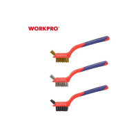 Набор корщеток WORKPRO нержавеющая сталь, медь, нейлон, 3 шт. WP253005