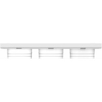 3-постовая рамка Systeme Electric AtlasDesign Aqua  IP44, БЕЛЫЙ ATN440103