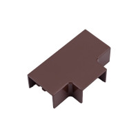 T-образный угол EKF PROxima Plast, 4шт под темное дерево tchd-25-16x4